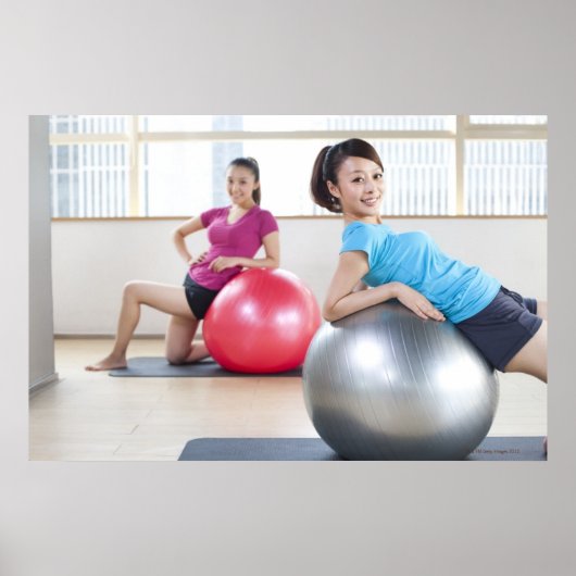 エクササイズ球 ポスター (正面)