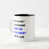 エクササイズ生理学者素晴らし、 ツートーンマグカップ (正面左)