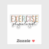 エクササイズ生理学者、エクササイズ生理学ギフト シール (シート)