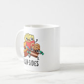エクササイズ面白運動ダジャレ コーヒーマグカップ (正面左)