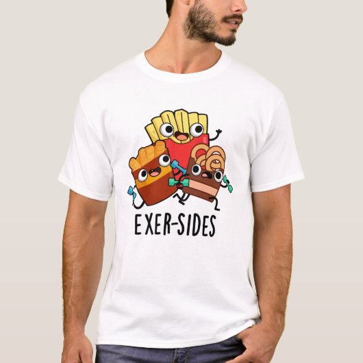 エクササイズ面白運動ダジャレ Tシャツ (正面)