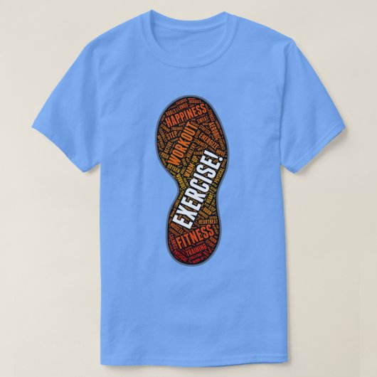 エクササイズ1 Tシャツ (デザイン正面)