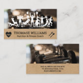 エクササイズ | フィットネストレーニング 名刺 (正面/裏面)