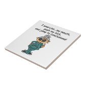 エクササイズ、プッシュ、ジャンプユーモア タイル (側面)