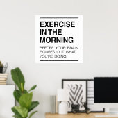 エクササイズ ポスター (ホームオフィス)