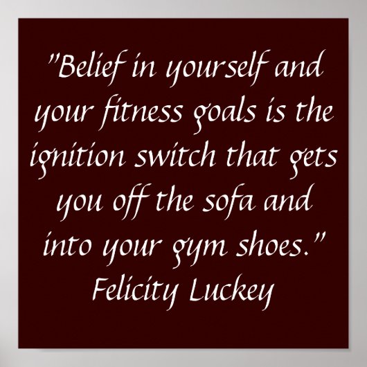 エクササイズ ポスター (正面)