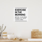 エクササイズ ポスター (キッチン)