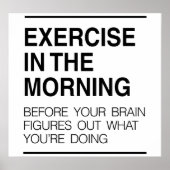 エクササイズ ポスター (正面)