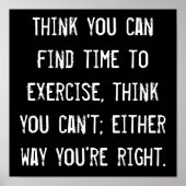 エクササイズ ポスター (正面)