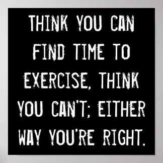 エクササイズ ポスター