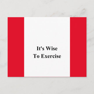 エクササイズ ポストカード