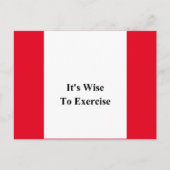 エクササイズ ポストカード (正面)