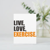 エクササイズ ポストカード (スタンド正面)