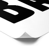 エクササイズ...卵は側面…ベーコンだ! ポスター (角)