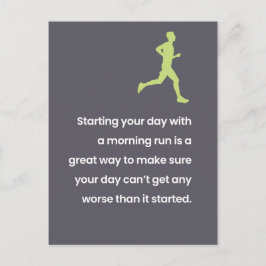 エクササイズ/怠惰なジョーク"おもしろいのためだけに" ポストカード