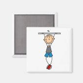 エクササイズChin Ups Tシャツ&ギフト マグネット (正面/裏面)