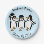 エクシーズペンギン紙プレート ペーパープレート (正面)