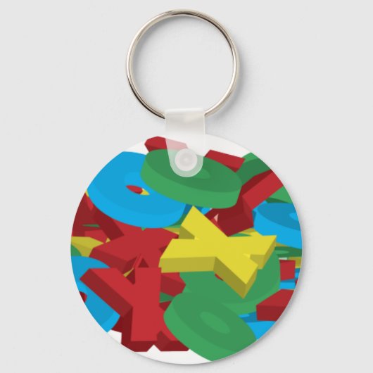 エクスとオー キーホルダー (正面)