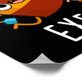 エクスアーサイドおもしろいエクササイズプンダークBG ポスター (角)