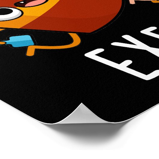 エクスアーサイドおもしろいエクササイズプンダークBG ポスター (角)