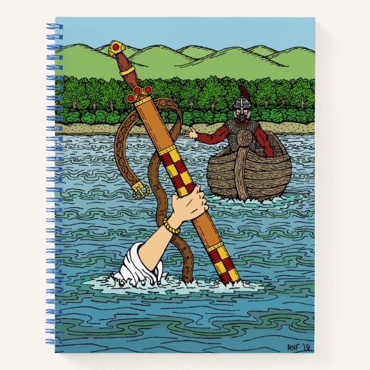 エクスカリバーとアーサー ノートブック (正面)