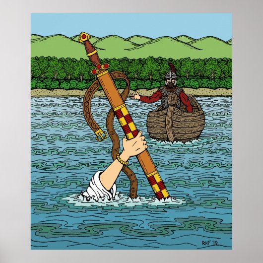 エクスカリバーとアーサー ポスター (正面)