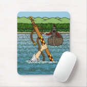 エクスカリバーとアーサー マウスパッド (マウス)