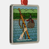 エクスカリバーとアーサー メタルオーナメント (右)