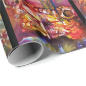 エクスカリバーとデュレンダル魔法剣の水色 ラッピングペーパー (ロールコーナー)