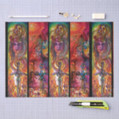 エクスカリバーとデュレンダル魔法剣の水色 薄葉紙 (クラフト)