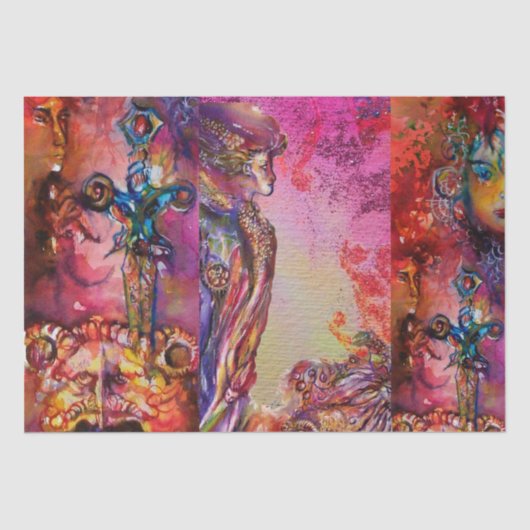 エクスカリバー魔法ソードアルトゥーリアンレジェンドウォーター色 薄葉紙 (正面)