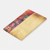 エクスカリバー、クイーンの魔法剣アンティークパーチメント ポストイット (アングル)