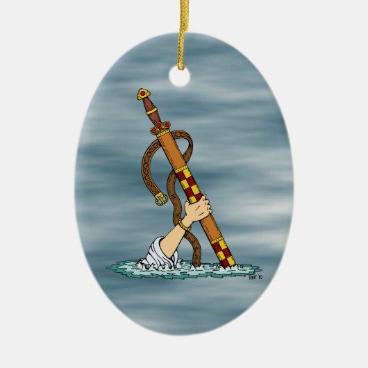 エクスカリバー セラミックオーナメント (正面)