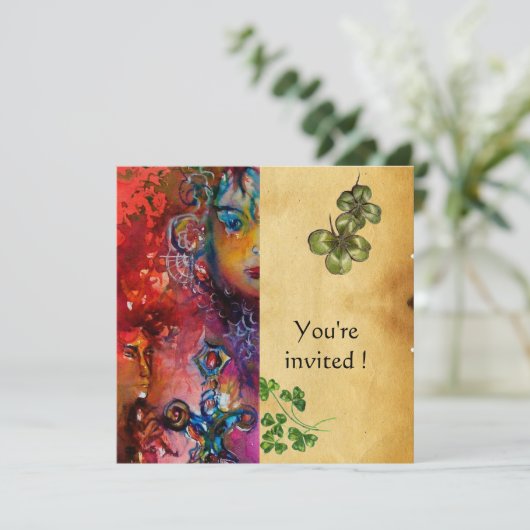 エクスカリバー , セントパトリックデーのパーティー , パーチメント 招待状 (スタンド正面)