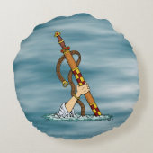 エクスカリバー ラウンドクッション (裏面)