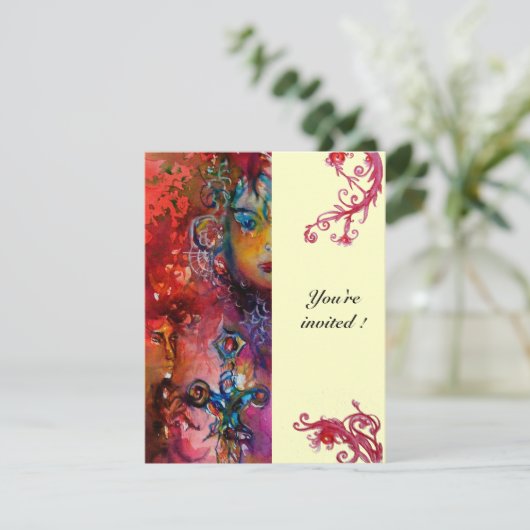 エクスカリバー、真っ赤なクリーム 招待状 (スタンド正面)