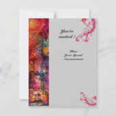 エクスカリバー、真っ赤な灰色 招待状 (裏面)