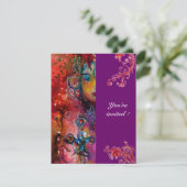 エクスカリバー 真っ赤な紫 藤色 青 白 招待状 (スタンド正面)