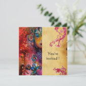 エクスカリバー , 真っ赤な , ピンク紫のパーチメント 招待状 (スタンド正面)