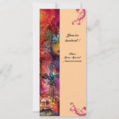 エクスカリバー , 真っ赤な , ピンク 招待状 (裏面)