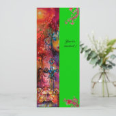 エクスカリバー , 真っ赤な , ピンク 青 緑 招待状 (スタンド正面)