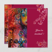 エクスカリバー、真っ赤な 招待状 (正面/裏面)