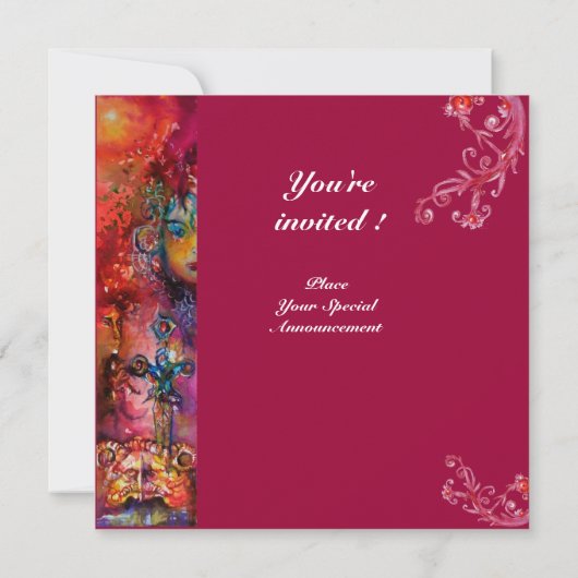 エクスカリバー、真っ赤な 招待状 (裏面)