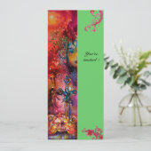 エクスカリバー、真っ赤、ピンク 青 緑 招待状 (スタンド正面)