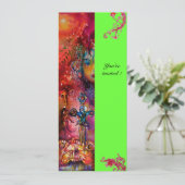 エクスカリバー、真っ赤、ピンク、青、緑 招待状 (スタンド正面)