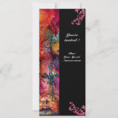 エクスカリバー、真っ赤、黒 招待状 (裏面)