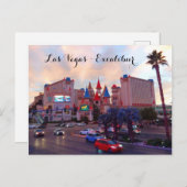 エクスカリブールホテル#3はがき ポストカード (正面/裏面)