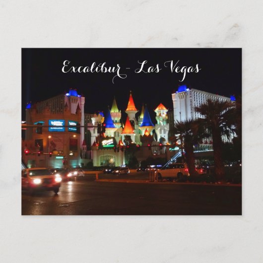 エクスカリブールホテル#5はがき ポストカード (正面)