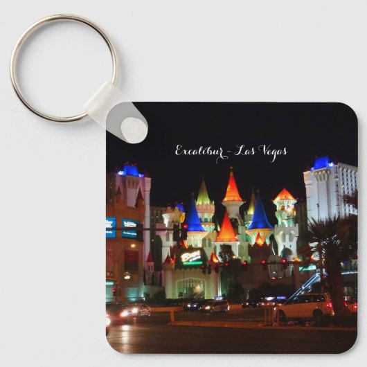 エクスカリブールホテル#5-2キーチェーン キーホルダー (正面)