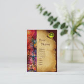 エクスカリブールモノグラムパーチメントイエロートパズジェム 名刺 (スタンド正面)